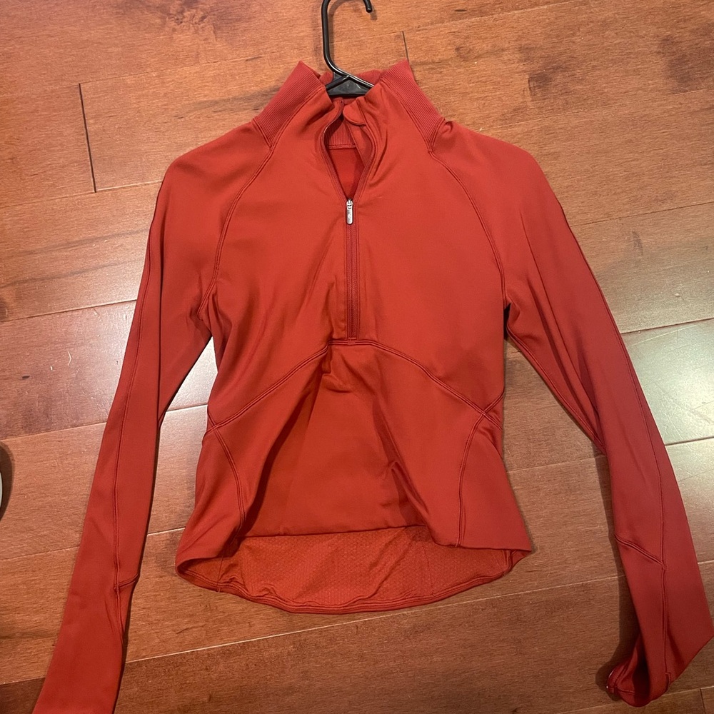 Red Quarter-Zip Lululemon